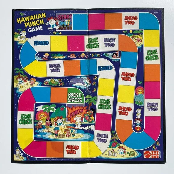 Hawaiian Punch Used Board Game (1978) - Picture 4 of 4